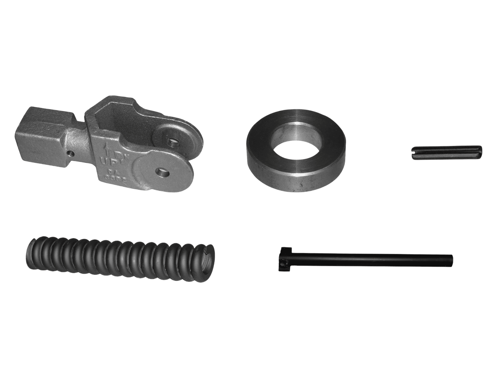 Bracket Boom End & Spring Assembly