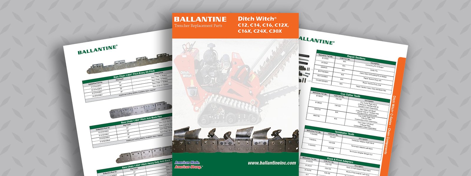 Ballantine C-Series Parts Catalog 2020 Trencher-Image