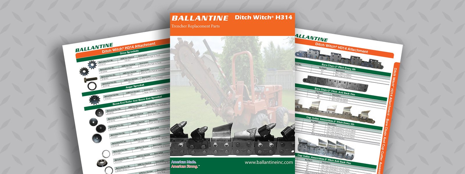 Ditch Witch H314 Trencher Replacement Parts Catalog 2017-image